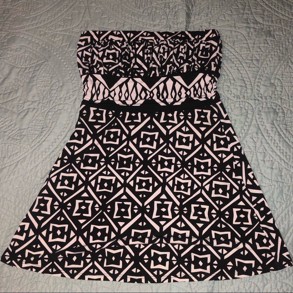 WHBM strapless top